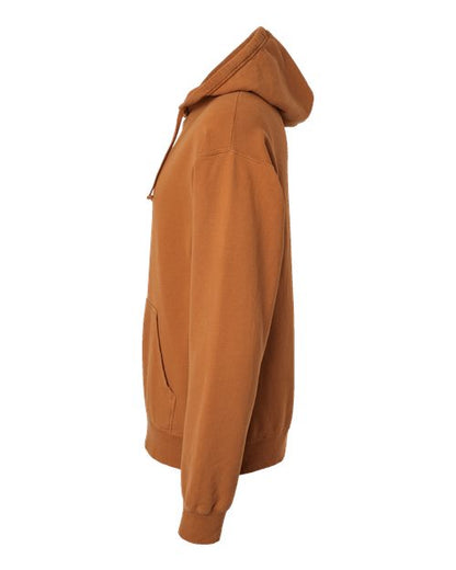 ComfortWash by Hanes Garment-Dyed Unisex Hooded Sweatshirt GDH450 Texas Orange