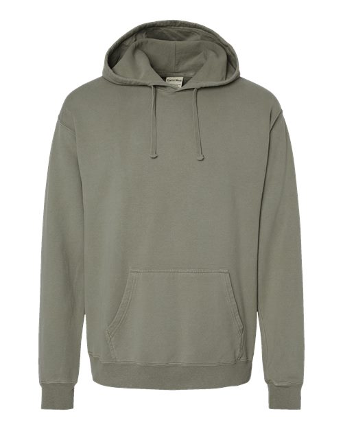 ComfortWash by Hanes Garment-Dyed Unisex Hooded Sweatshirt GDH450 Faded Fatigue