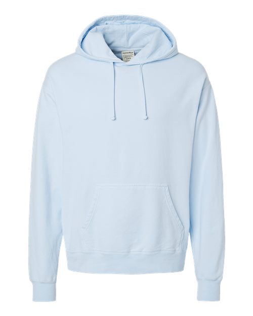 ComfortWash by Hanes Garment-Dyed Unisex Hooded Sweatshirt GDH450 Soothing Blue