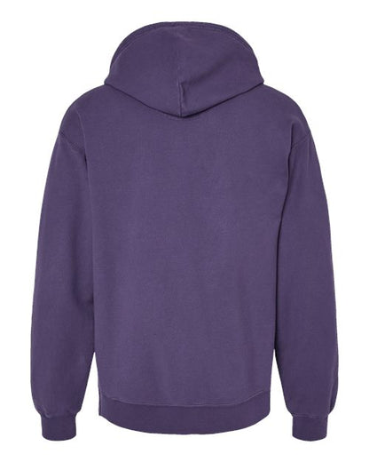 ComfortWash by Hanes Garment-Dyed Unisex Hooded Sweatshirt GDH450 Grape Soda