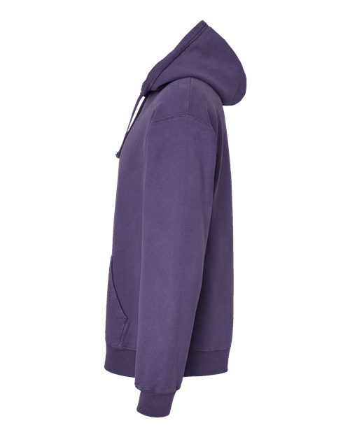 ComfortWash by Hanes Garment-Dyed Unisex Hooded Sweatshirt GDH450 Grape Soda