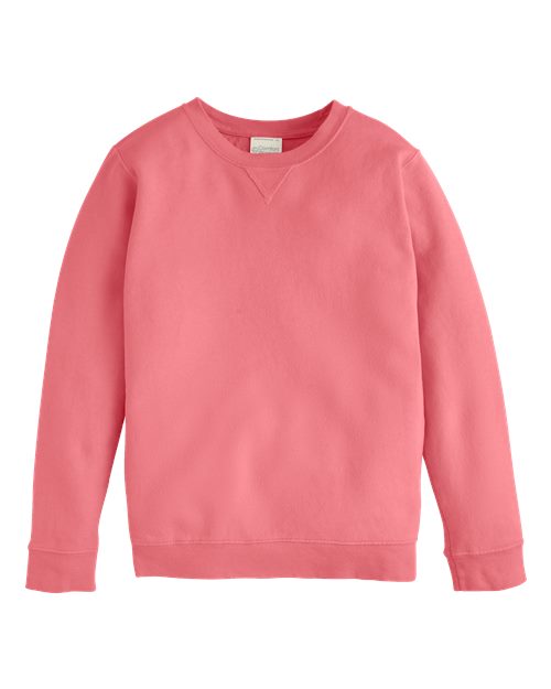 ComfortWash by Hanes Garment-Dyed Youth Crewneck Sweatshirt GDH475