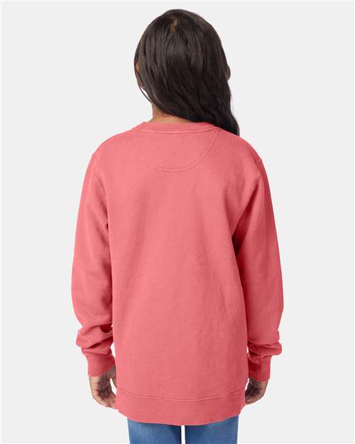 ComfortWash by Hanes Garment-Dyed Youth Crewneck Sweatshirt GDH475