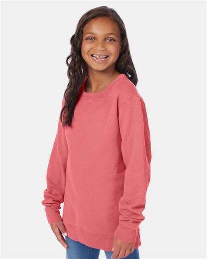 ComfortWash by Hanes Garment-Dyed Youth Crewneck Sweatshirt GDH475