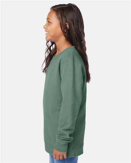 ComfortWash by Hanes Garment-Dyed Youth Crewneck Sweatshirt GDH475