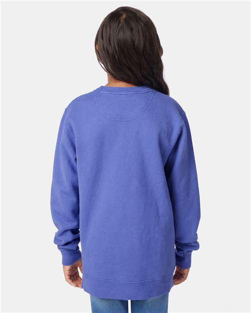 ComfortWash by Hanes Garment-Dyed Youth Crewneck Sweatshirt GDH475