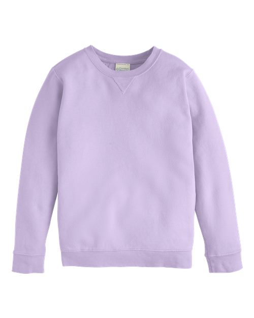 ComfortWash by Hanes Garment-Dyed Youth Crewneck Sweatshirt GDH475