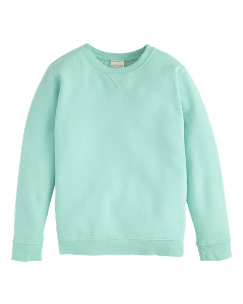 ComfortWash by Hanes Garment-Dyed Youth Crewneck Sweatshirt GDH475