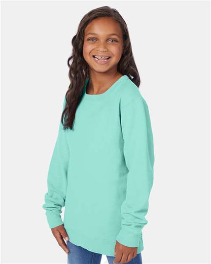 ComfortWash by Hanes Garment-Dyed Youth Crewneck Sweatshirt GDH475