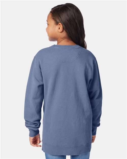 ComfortWash by Hanes Garment-Dyed Youth Crewneck Sweatshirt GDH475