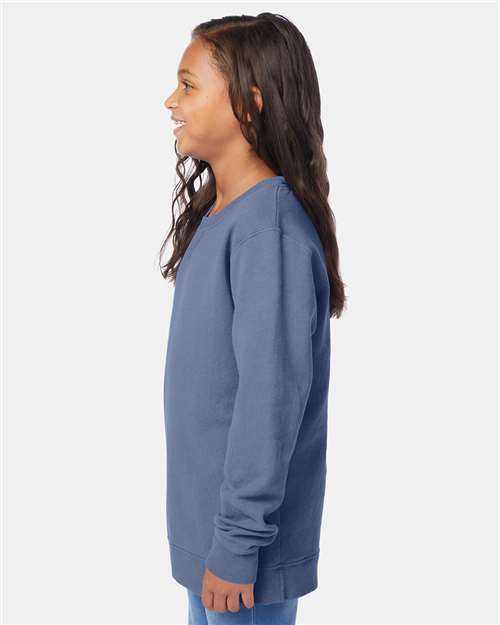 ComfortWash by Hanes Garment-Dyed Youth Crewneck Sweatshirt GDH475