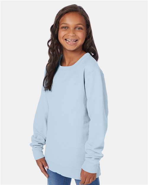 ComfortWash by Hanes Garment-Dyed Youth Crewneck Sweatshirt GDH475