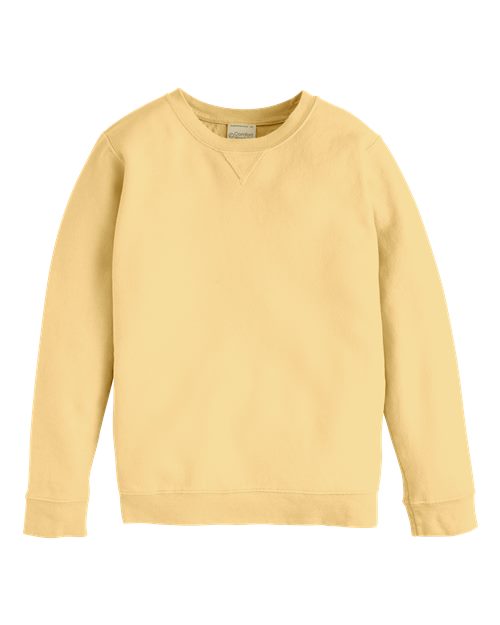 ComfortWash by Hanes Garment-Dyed Youth Crewneck Sweatshirt GDH475