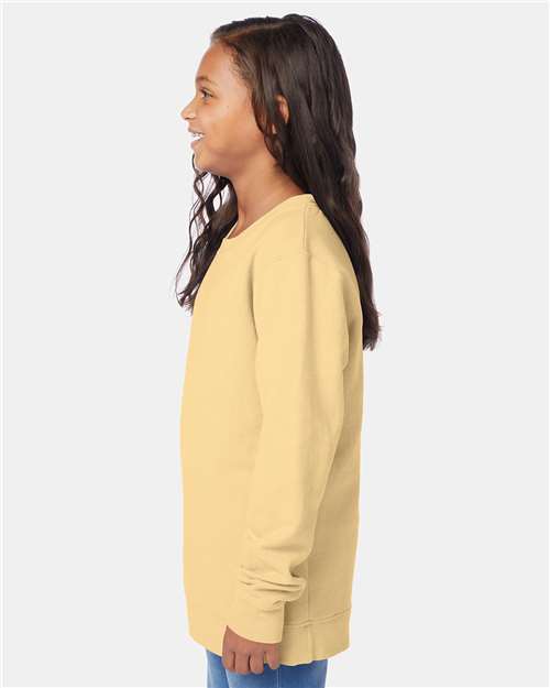 ComfortWash by Hanes Garment-Dyed Youth Crewneck Sweatshirt GDH475