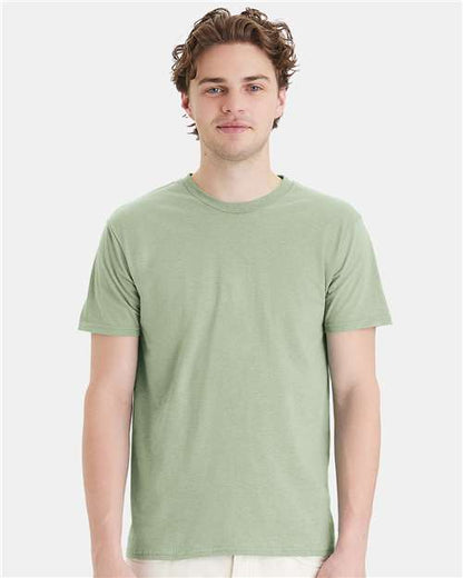 Hanes Perfect-T T-Shirt 4980 Equilibrium Green
