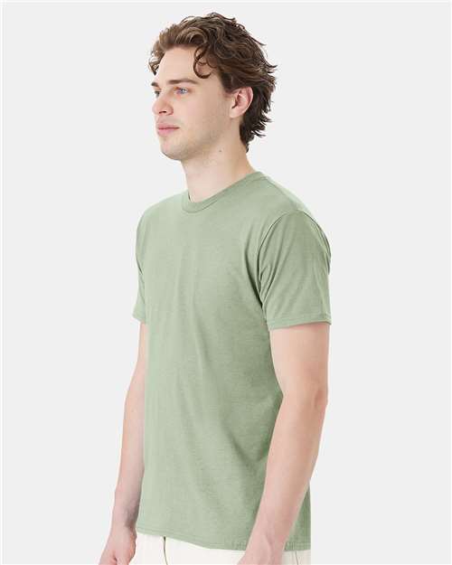 Hanes Perfect-T T-Shirt 4980 Equilibrium Green