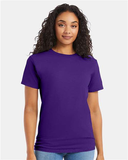 Hanes Essential-T T-Shirt 5280 Athletic Purple