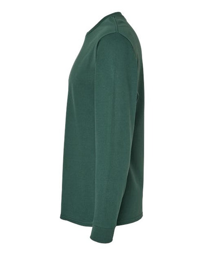 Hanes Essential-T Long Sleeve T-Shirt 5286 Athletic Dark Green