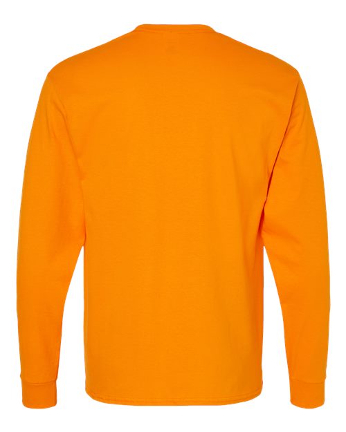 Hanes Essential-T Long Sleeve T-Shirt 5286 Tennessee Orange