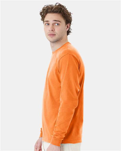 Hanes Essential-T Long Sleeve T-Shirt 5286 Tennessee Orange