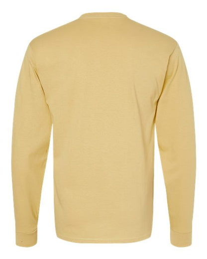 Hanes Essential-T Long Sleeve T-Shirt 5286 Athletic Gold