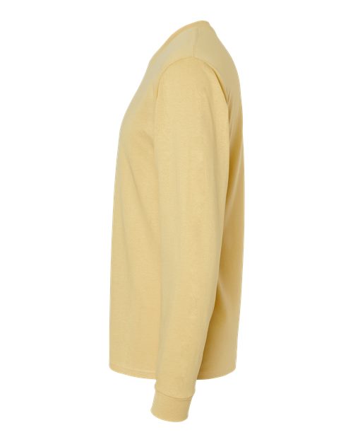 Hanes Essential-T Long Sleeve T-Shirt 5286 Athletic Gold