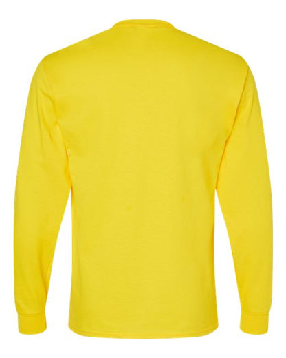 Hanes Essential-T Long Sleeve T-Shirt 5286 Athletic Yellow