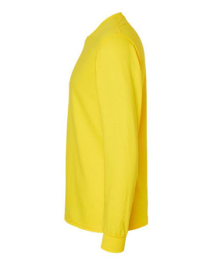 Hanes Essential-T Long Sleeve T-Shirt 5286 Athletic Yellow