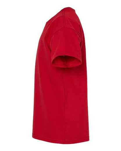 Hanes Essential-T Youth T-Shirt 5480 Athletic Crimson