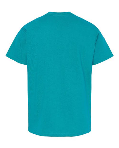 Hanes Essential-T Youth T-Shirt 5480 Athletic Teal
