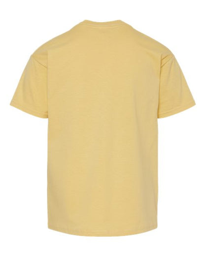 Hanes Essential-T Youth T-Shirt 5480 Athletic Gold