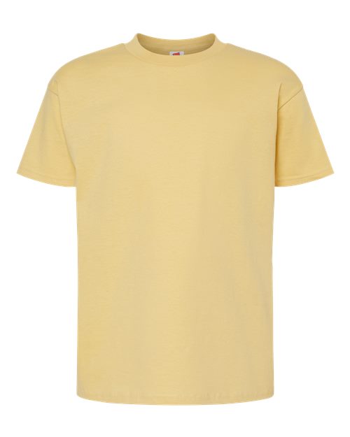 Hanes Essential-T Youth T-Shirt 5480 Athletic Gold