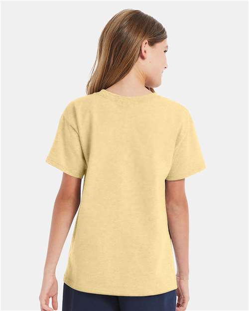 Hanes Essential-T Youth T-Shirt 5480 Athletic Gold