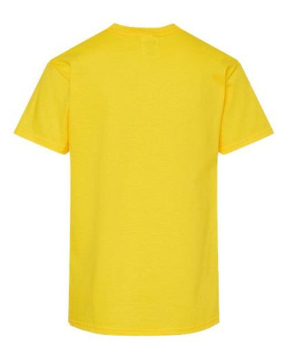 Hanes Essential-T Youth T-Shirt 5480 Athletic Yellow