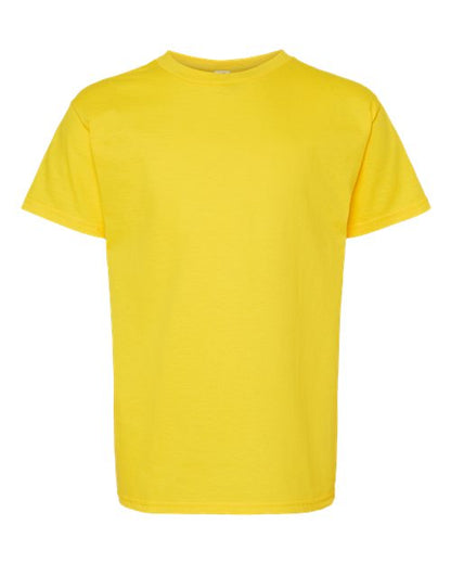 Hanes Essential-T Youth T-Shirt 5480 Athletic Yellow