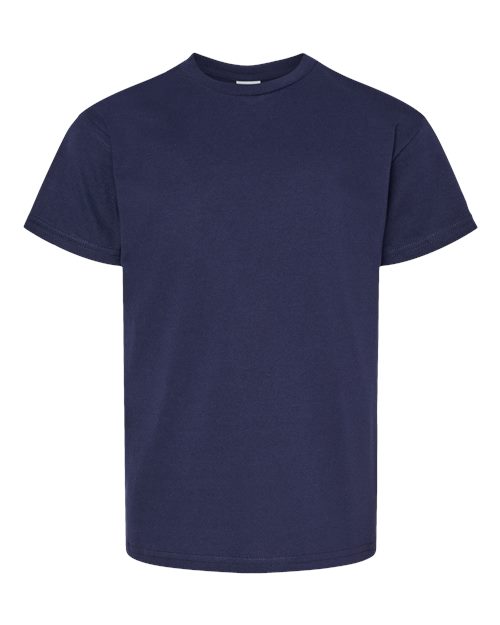 Hanes Essential-T Youth T-Shirt 5480 Athletic Navy