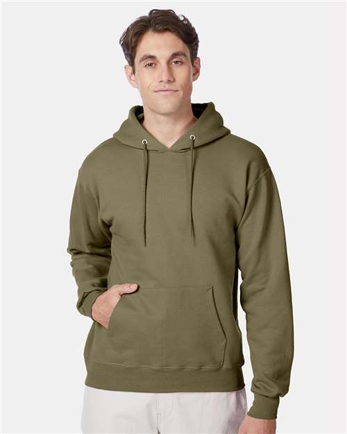Custom Embroidered  Hanes Ultimate Cotton® Hooded Sweatshirt F170 Oregano