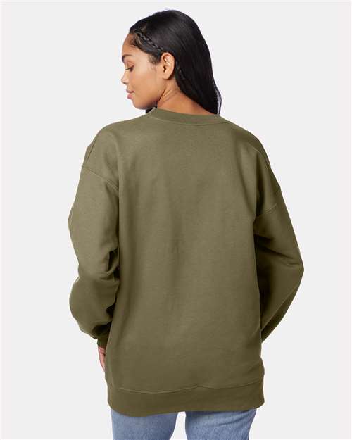 Hanes Ultimate Cotton® Crewneck Sweatshirt F260 Oregano