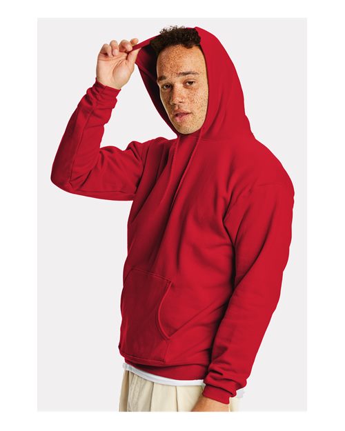 Hanes Ecosmart® Hooded Sweatshirt P170 Athletic Crimson
