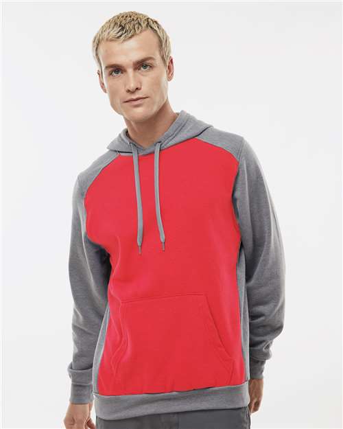 Custom Embroidered  Augusta Sportswear Eco Revive™ Three-Season Triblend Fleece Hooded Sweatshirt 6865  