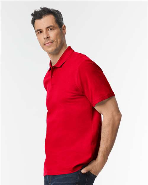 Gildan Softstyle® Adult Pique Polo 64800 Custom Embroidered Business Logo