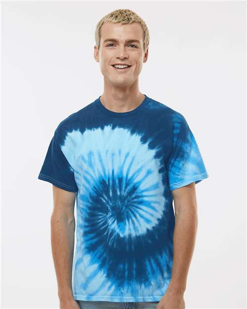 Colortone Unisex Multi-Color Tie-Dyed T-Shirt 10928