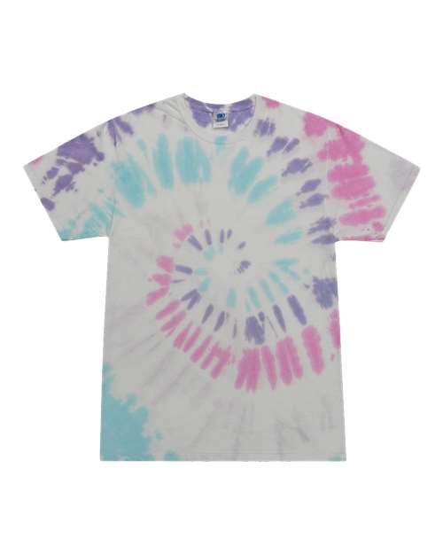 Colortone Multi-Color Tie-Dyed T-Shirt 1000 Acadia