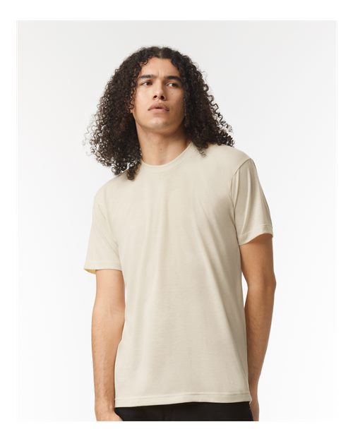 Custom Embroidered  American Apparel Triblend Track Tee TR401  