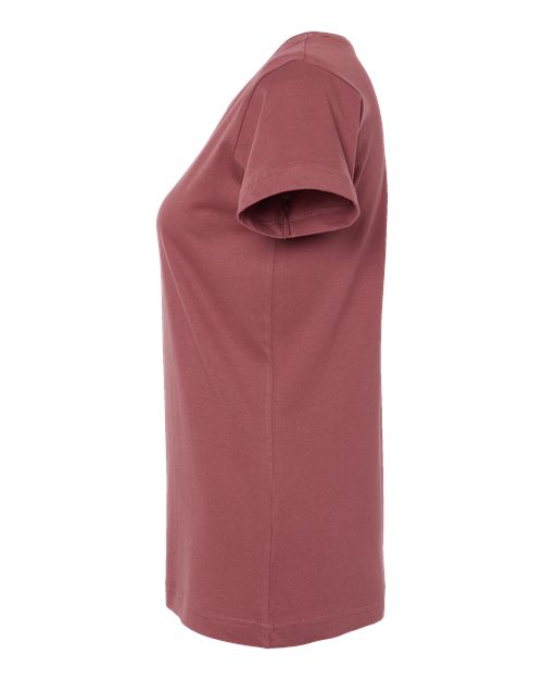 LAT Women's Fine Jersey Tee 3516 Rouge