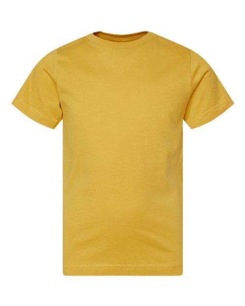LAT Youth Fine Jersey Tee 6101 Mustard