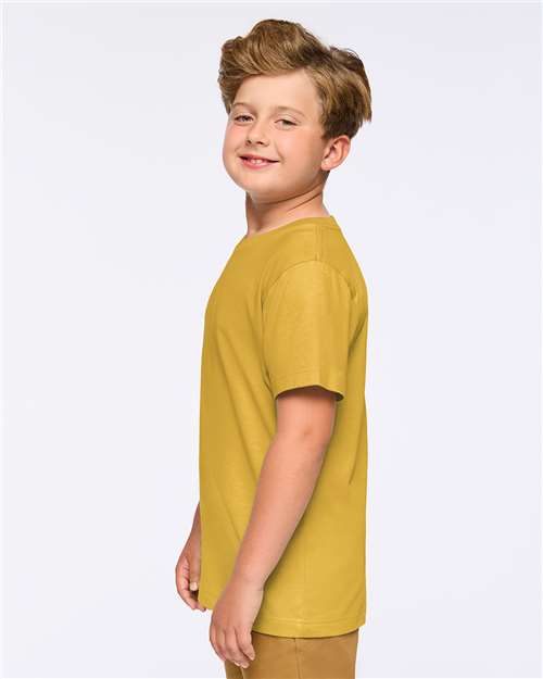 LAT Youth Fine Jersey Tee 6101 Mustard