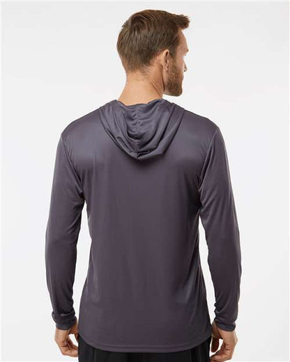 Paragon Bahama Performance Hooded Long Sleeve T-Shirt 220 Graphite