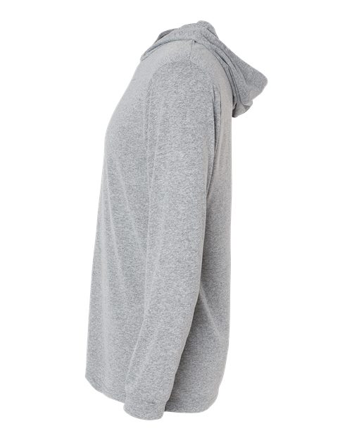 Paragon Bahama Performance Hooded Long Sleeve T-Shirt 220 Heather Grey