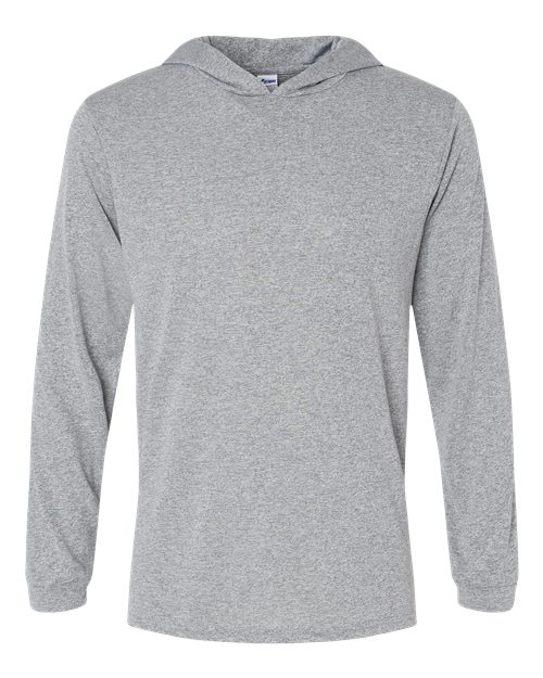 Paragon Bahama Performance Hooded Long Sleeve T-Shirt 220 Heather Grey